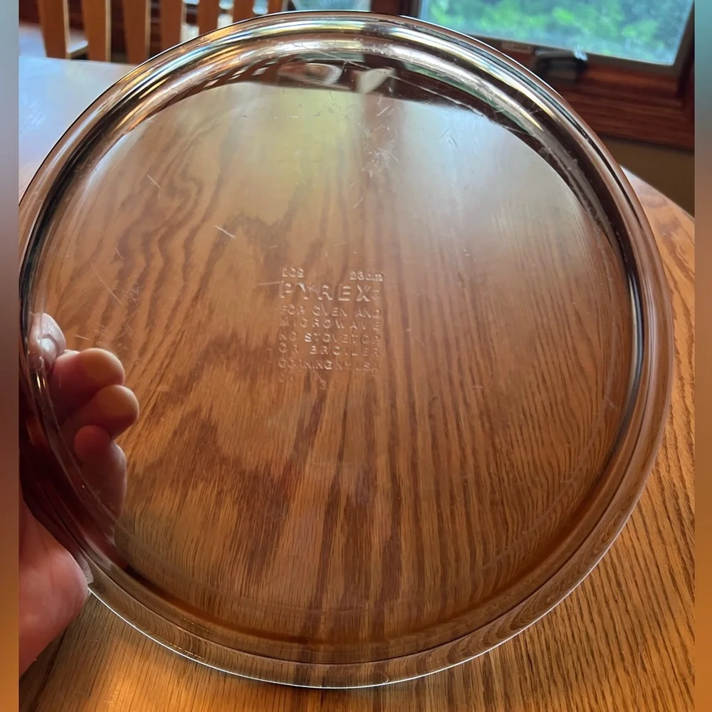 Pyrex inch glass